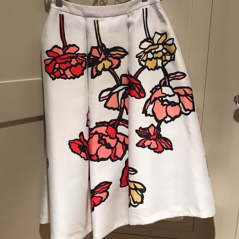 Phoebe floral evening skirt